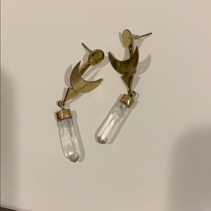 Gypsy wagon dangle earrings